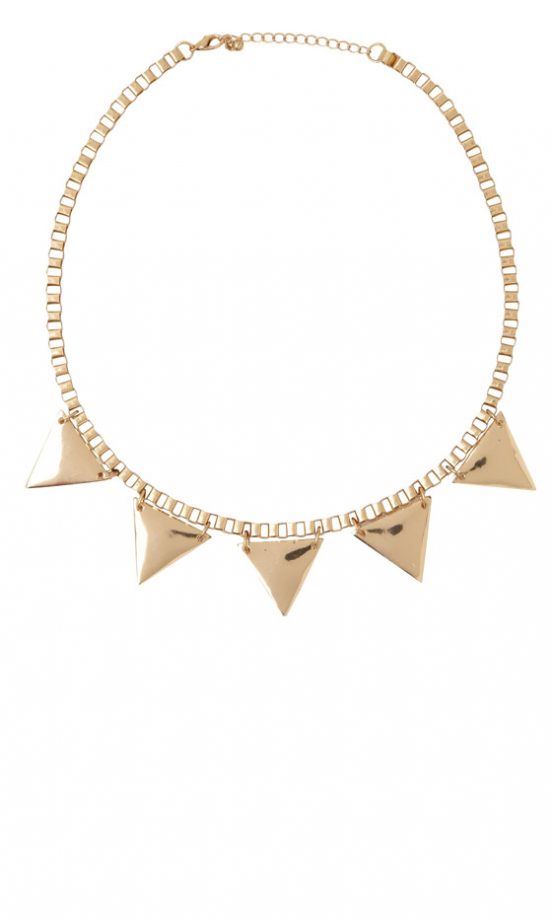 Matalan SS13 Triangle Necklace