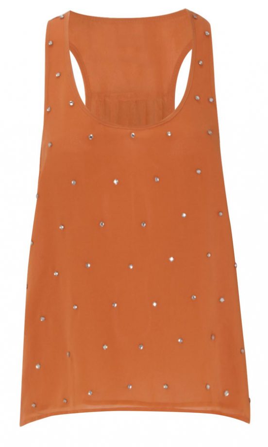 Matalan SS13 Embellished Orange Top