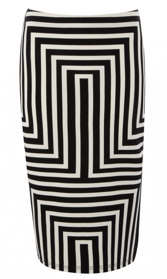 Matalan SS13 Monochrome Striped Shirt
