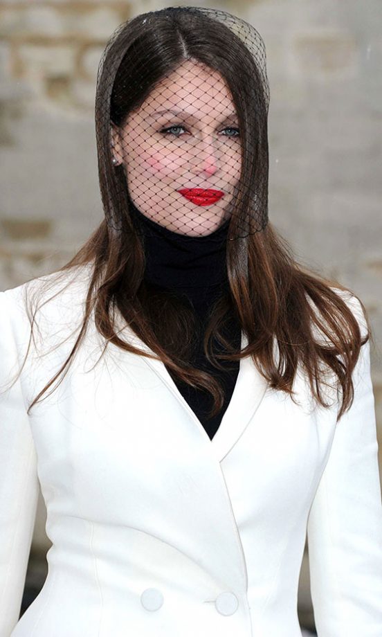 Laetitia Casta At The Christian Dior SS13 Show At Paris Haute Couture Fashion Week, 2013