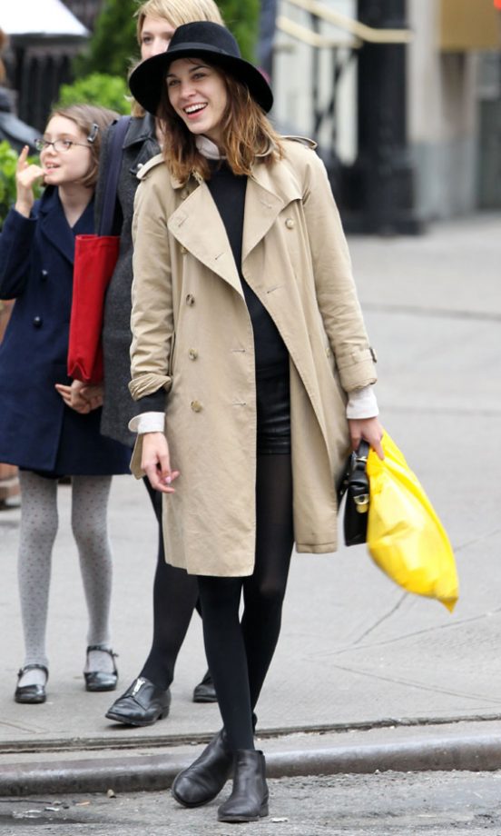 Alexa Chung Out In New York, 2012