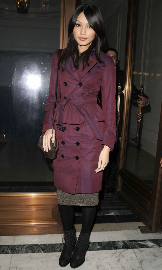 Gemma Chan Out In London, 2012