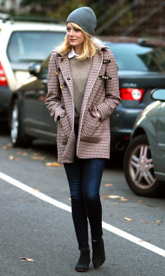 Emma Stone Out In New York, 2012