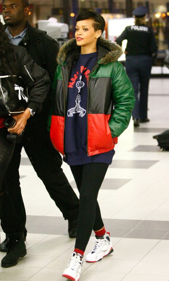 Rihanna Out In Germany As Part Of Her 777 Tour, 2012