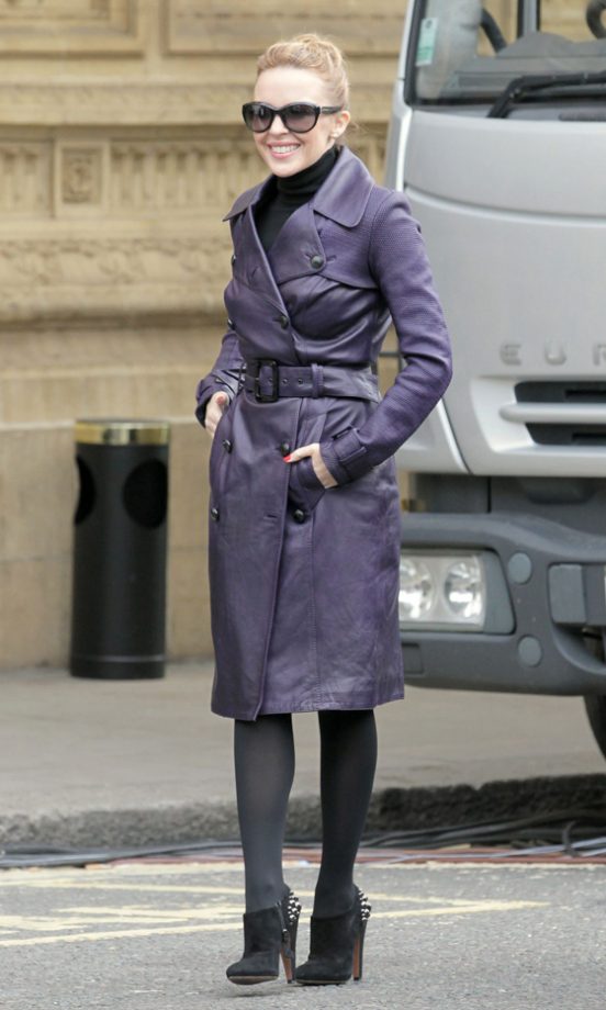 Kylie Minogue Out In London, 2012