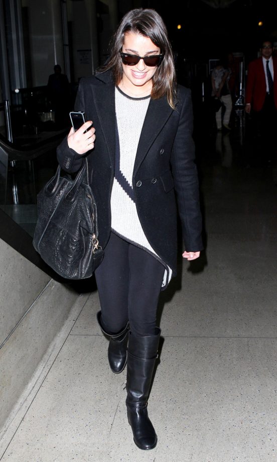 Lea Michele Out In LA, 2012
