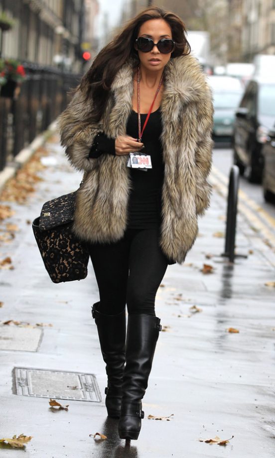 Myleene Klass Out In London, 2012