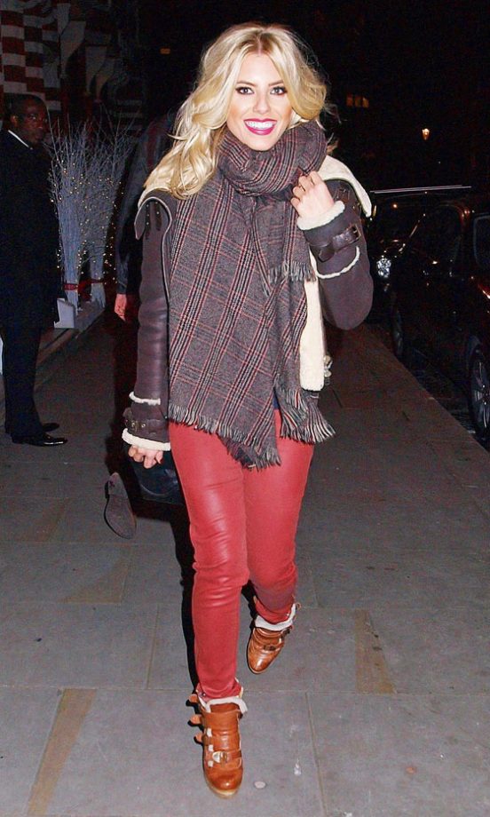 Mollie King Out In London, 2012