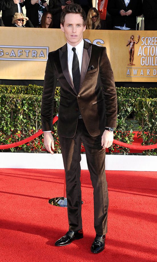 Eddie Redmayne At The SAG Awards, 2013
