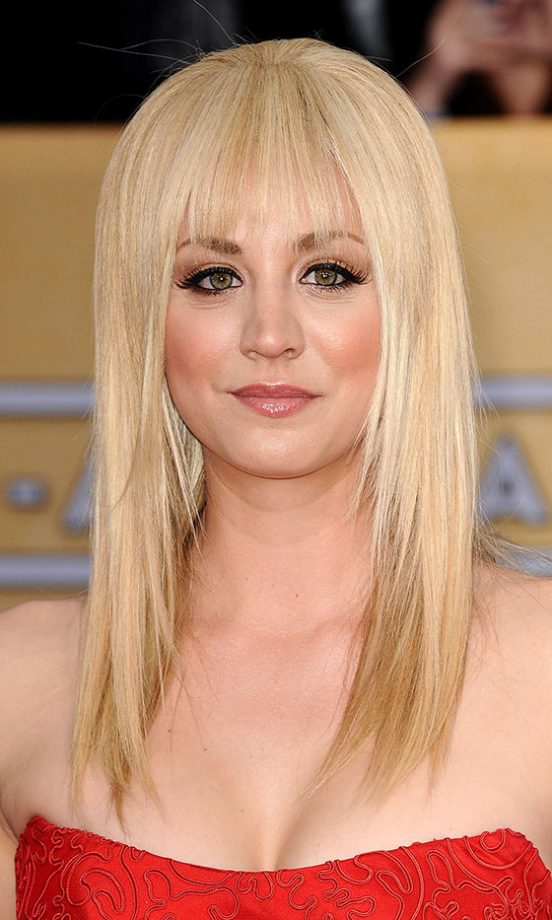 Kaley Cuoco At The SAG Awards, 2013