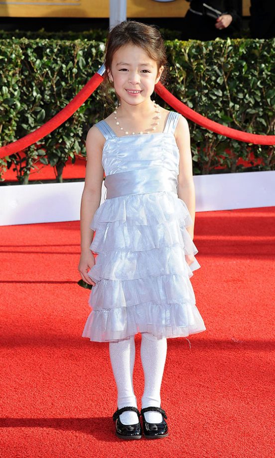 Modern Family's Aubrey Anderson-Emmons At The SAG Awards, 2013