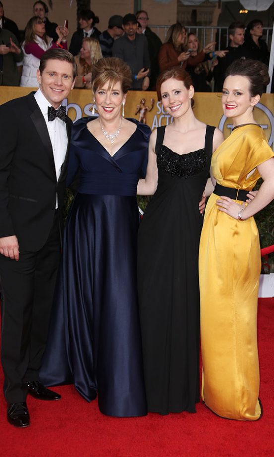 The Cast Of Downton Abbey At The SAG Awards, 2013