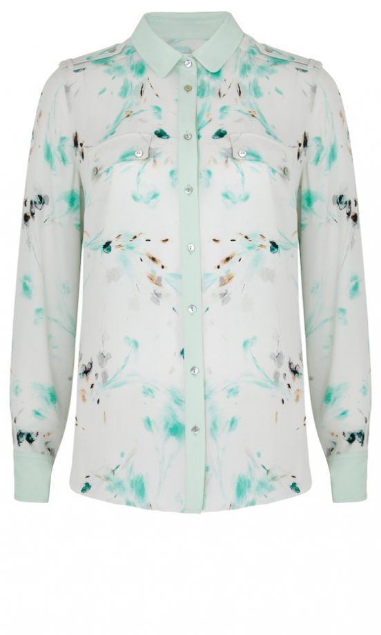 Marks And Spencer Autograph Print Shirt, £35