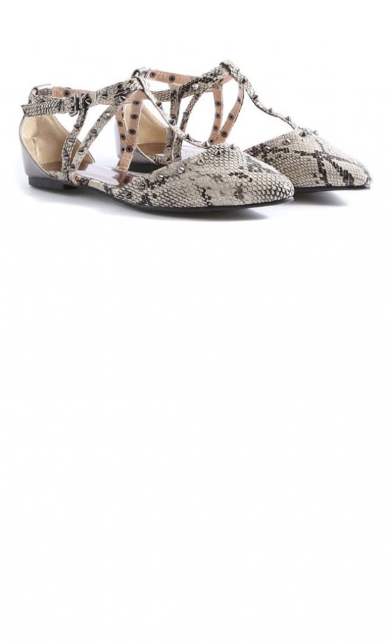 Missguided Snake Print Strappy Sandals, £19.99