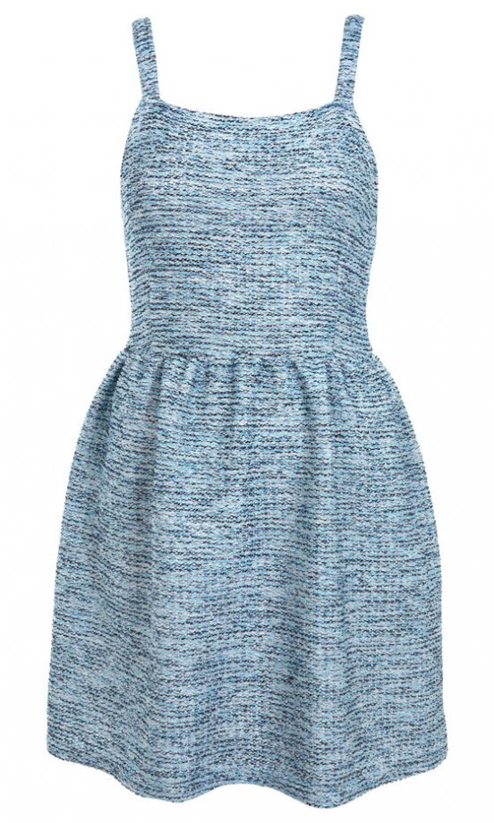 Miss Selfridge Boucle Pinafore Dress, £32