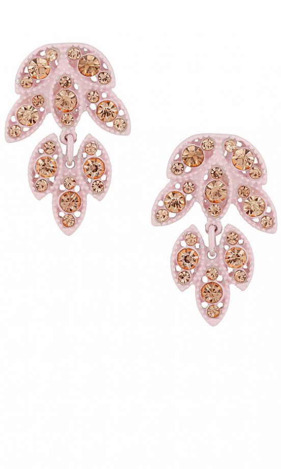 Miss Selfridge Pink Chandelier Earrings, £7.50