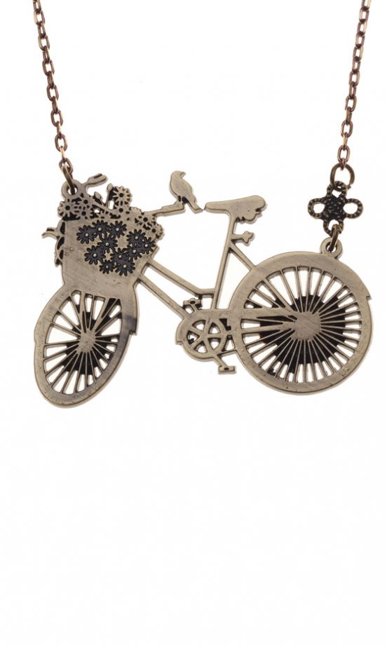 Oliver Bonas Bike Necklace, £14