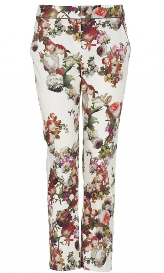 Topshop Floral Trousers, £38