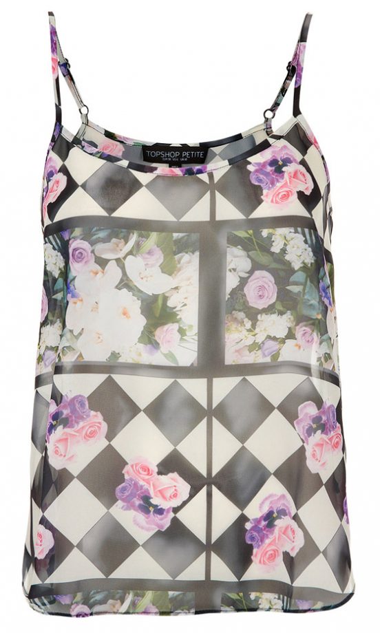 Topshop Checkerboard Cami Top, £26