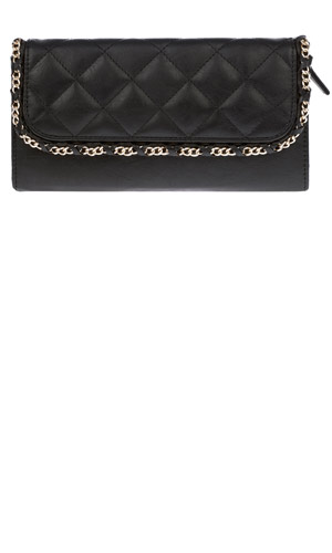 Primark SS13 Black Quilted Purse, £5