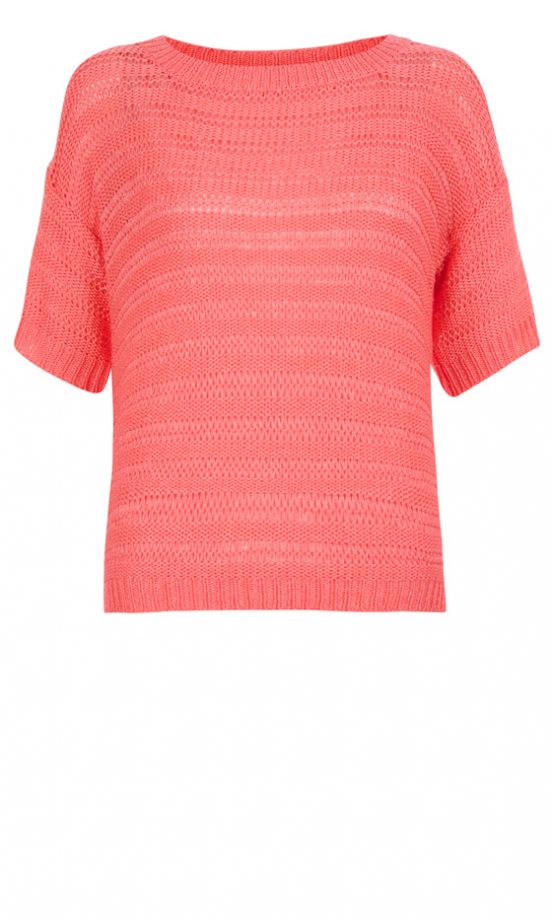 Primark SS13 Coral Knit Crew, £10
