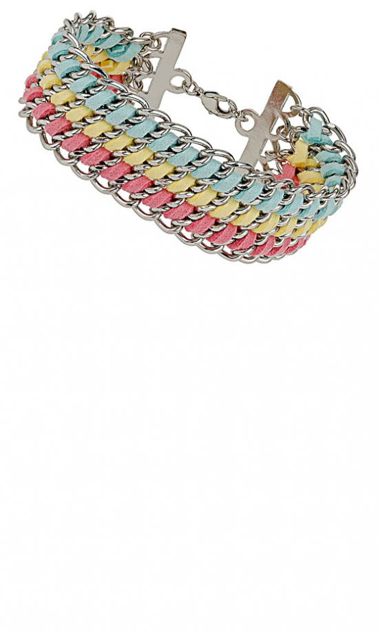 Dorothy Perkins Rainbow Chain Bracelet, £12.50