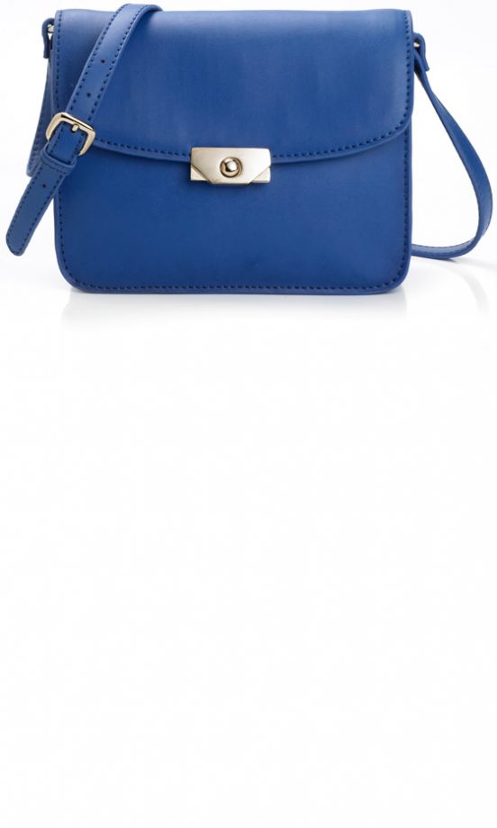 Mango SS13 Blue Handbag