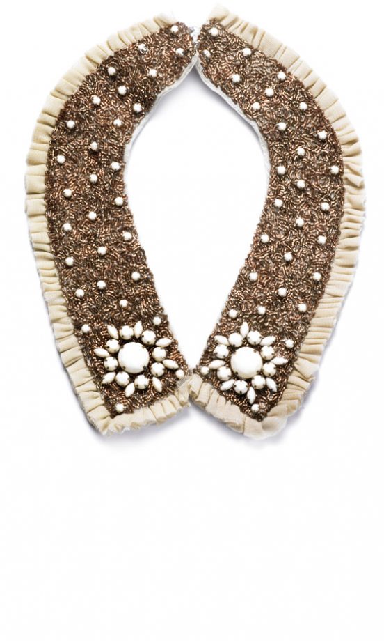 Mango SS13 Embellished Collar