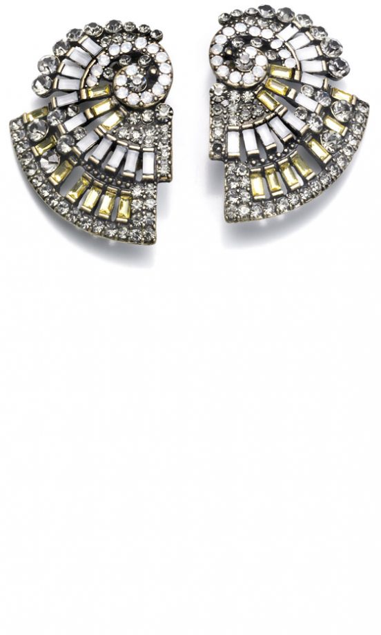 Mango SS13 Embellished Earrings