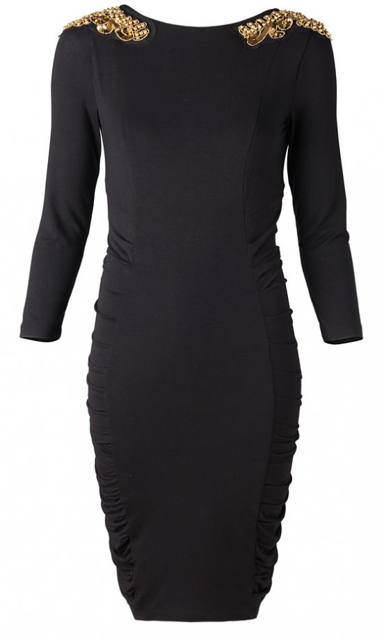 Mango SS13 Embellished Shoulder Dress