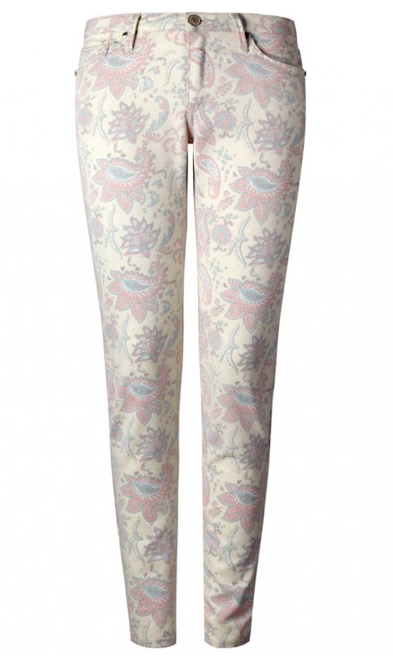 Mango SS13 Floral Printed Jeans