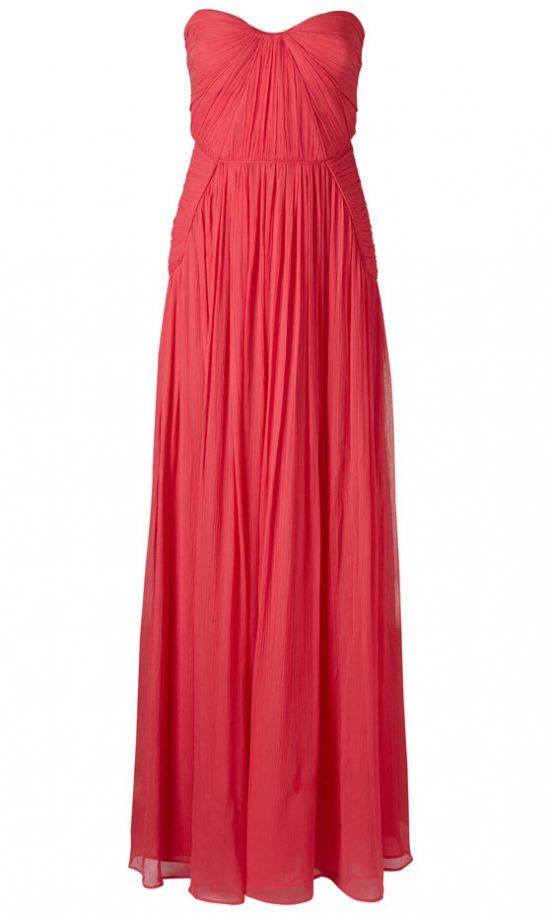 Mango SS13 Maxi Pleated Dress