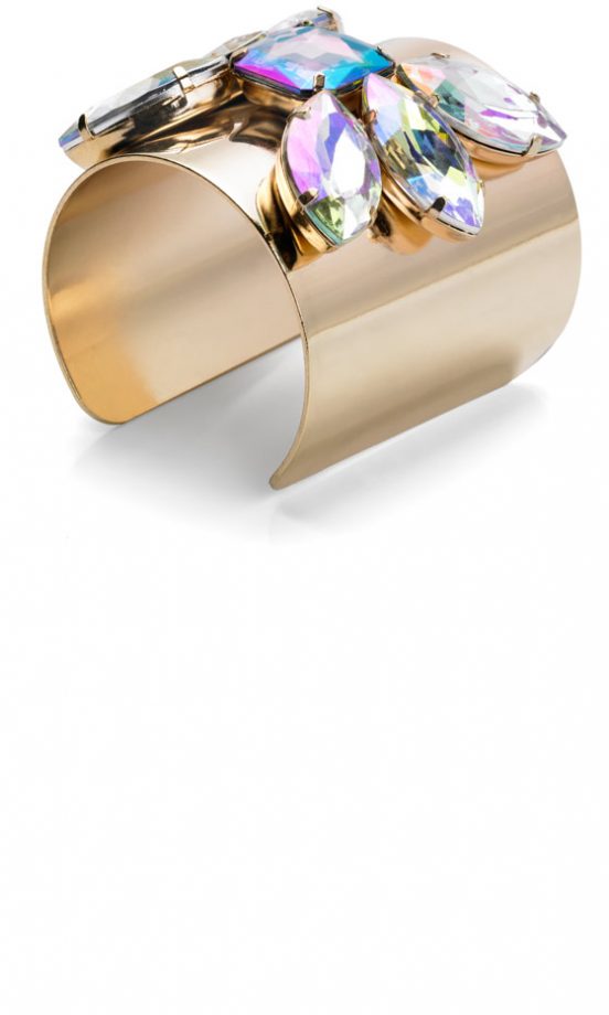 Mango SS13 Metallic Cuff Bracelet