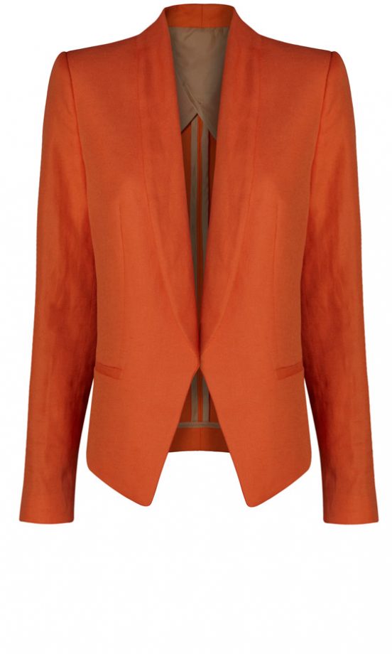 Mango SS13 Orange Blazer