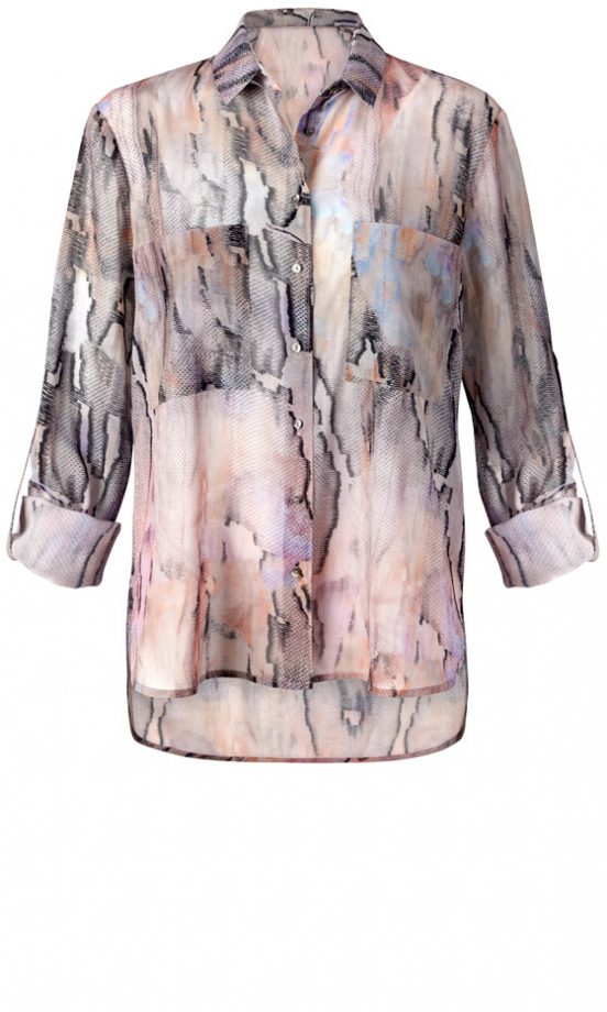 Mango SS13 Printed Shirt
