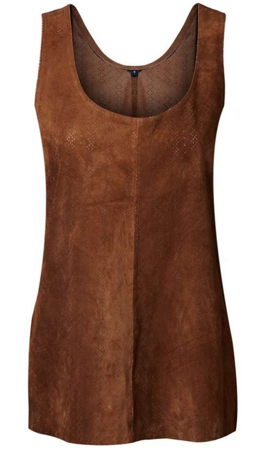 Mango SS13 Suede Top
