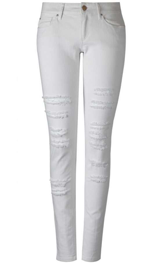 Mango SS13 White Jeans