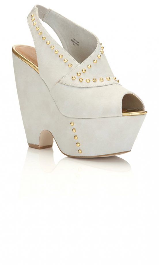 Miss Selfridge Wedges, £48