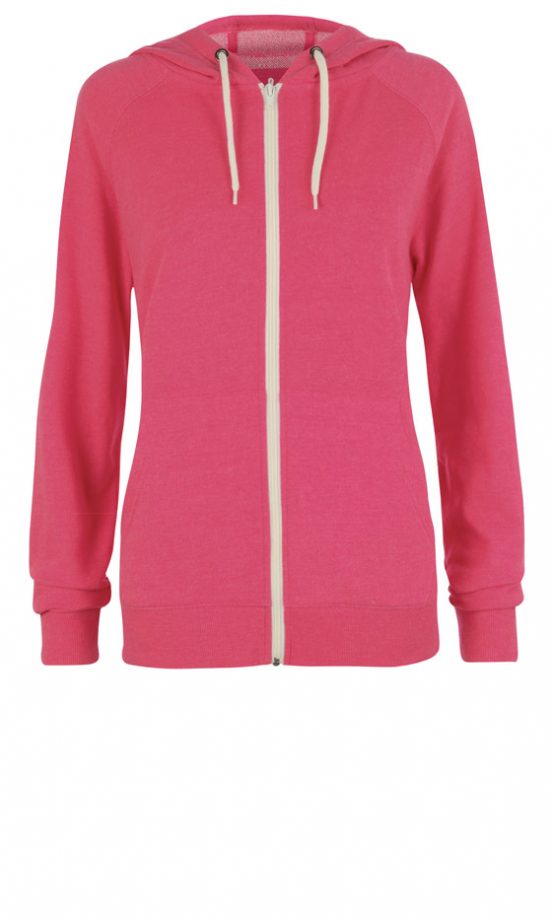 Primark SS13 Raspberry Zip Hoodie, £8