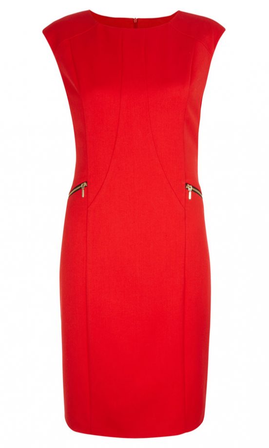 Primark SS13 Red Panelled Dress, £20