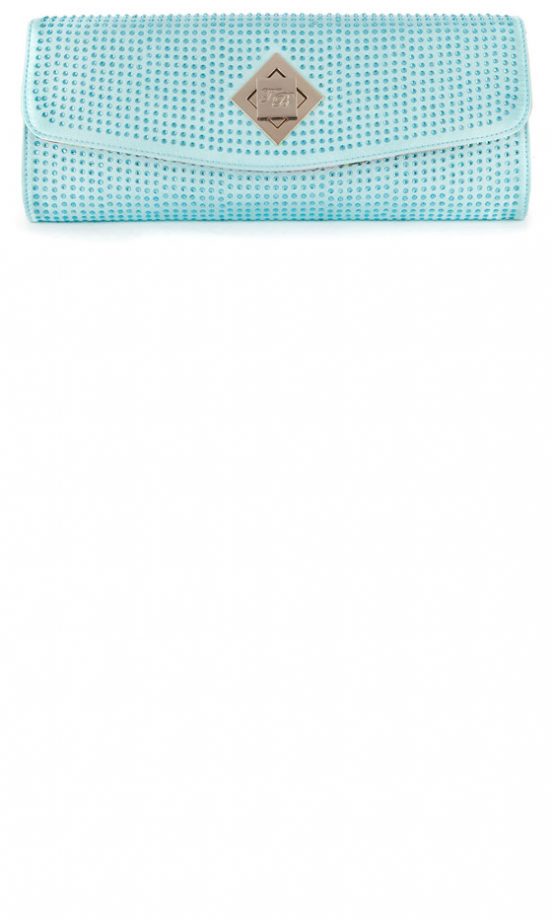 Ted Baker Blue Crystal Clutch Bag, £99