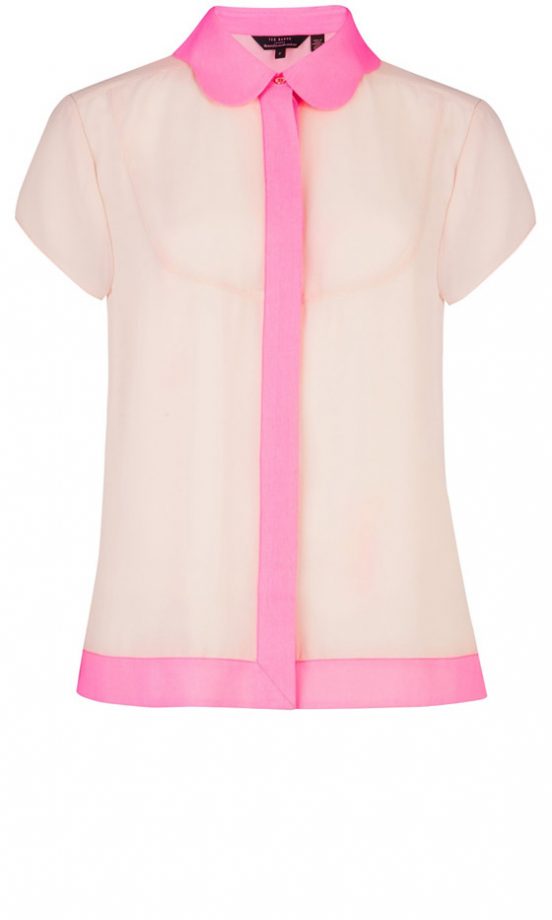 Ted Baker Pink Trim Shirt, £89