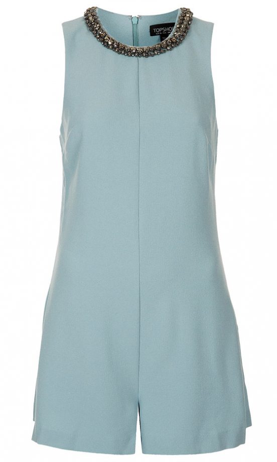 Topshop Gem Collar Playsuit, £55