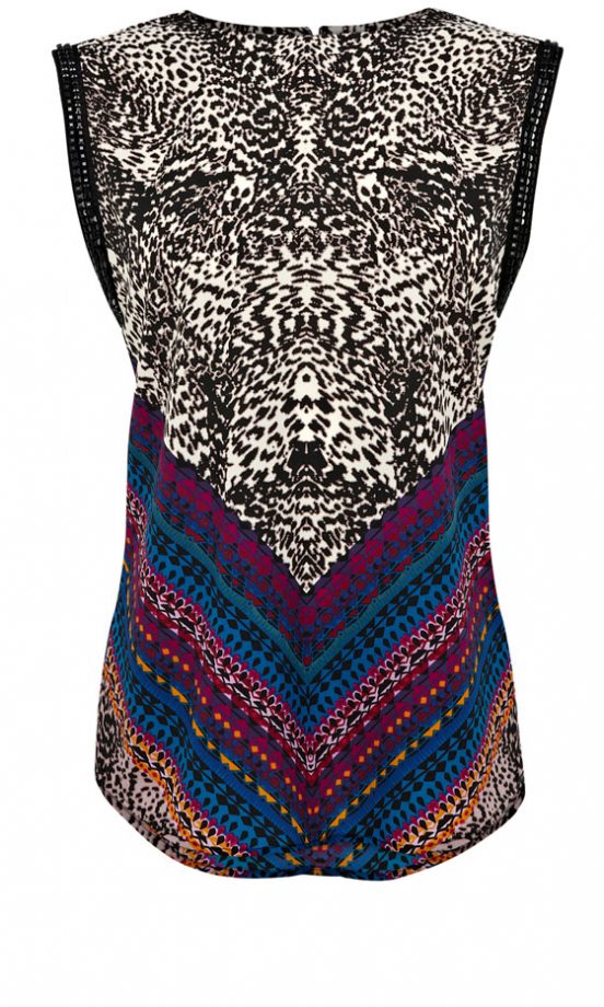 Warehouse Printed Top, £42