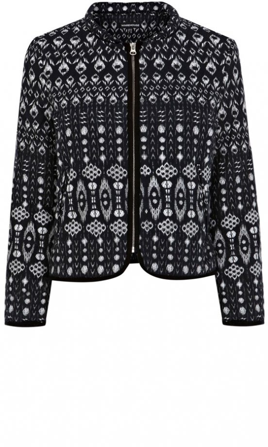 Warehouse Quilted Printed Jacket, £55