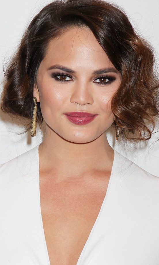 Chrissy Teigan At The AmfAR Benefit Gala, 2013