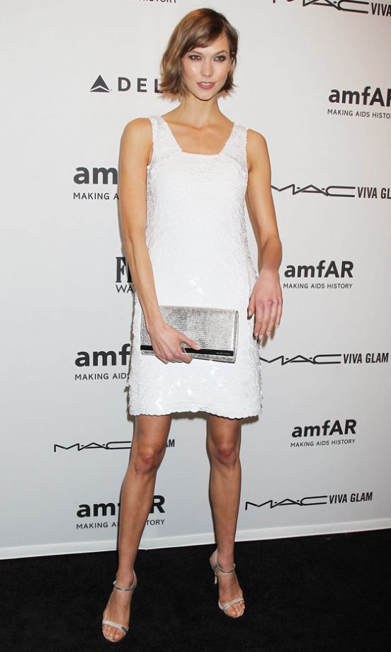 Karlie Kloss At The AmfAR Benefit Gala, 2013