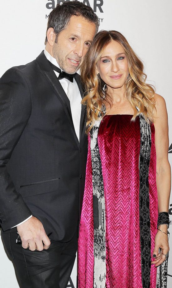 Sarah Jessica Parker And Kenneth Cole At The AmfAR Benefit Gala, 2013