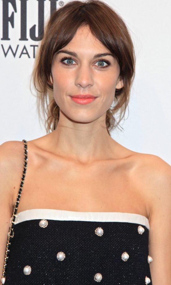 Alexa Chung At The AmfAR Benefit Gala, 2013