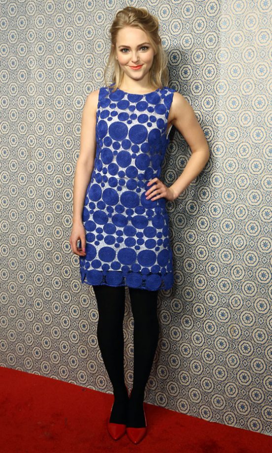 AnnaSophia Robb At New York Fashion Week, 2013